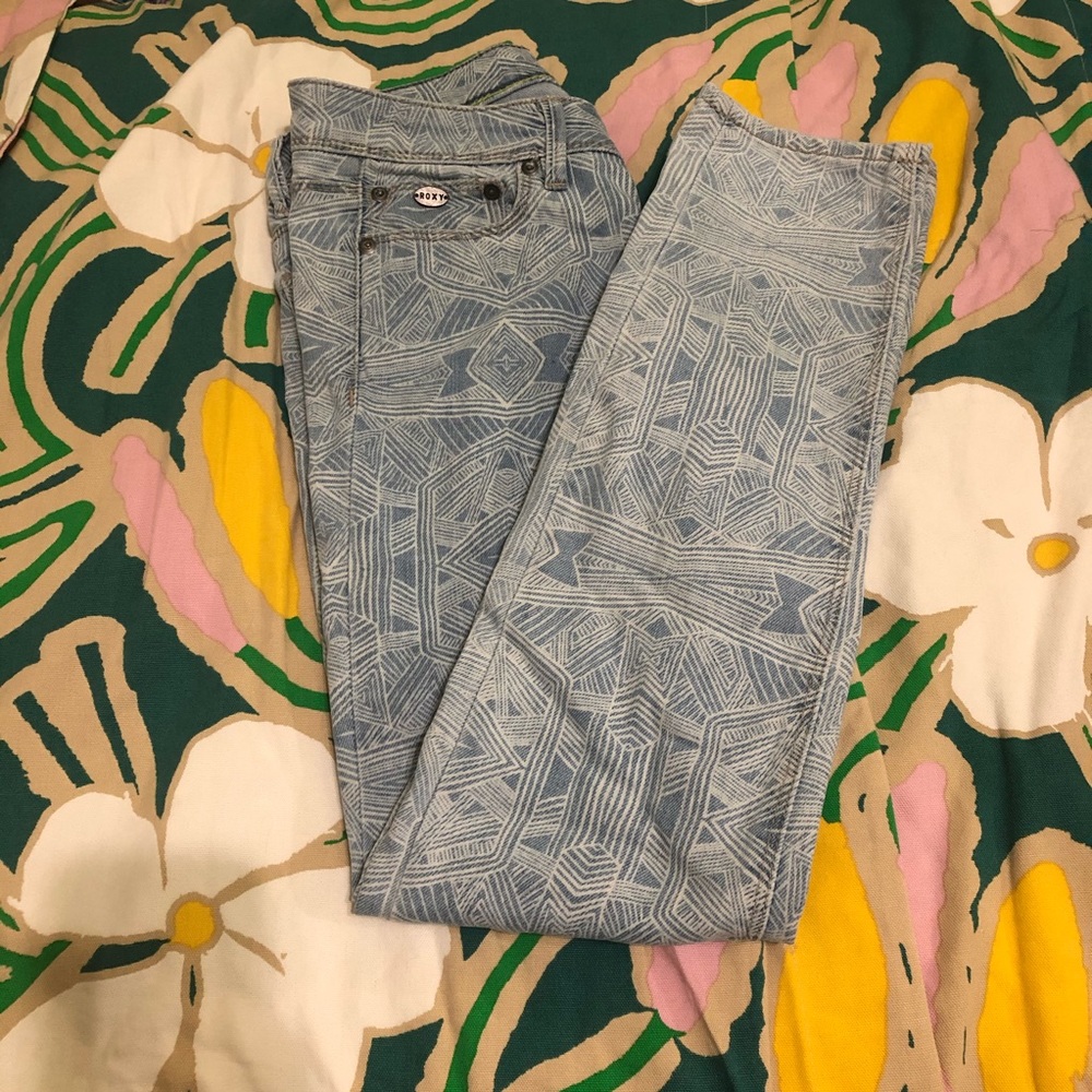 Roxy Patterned Jeans